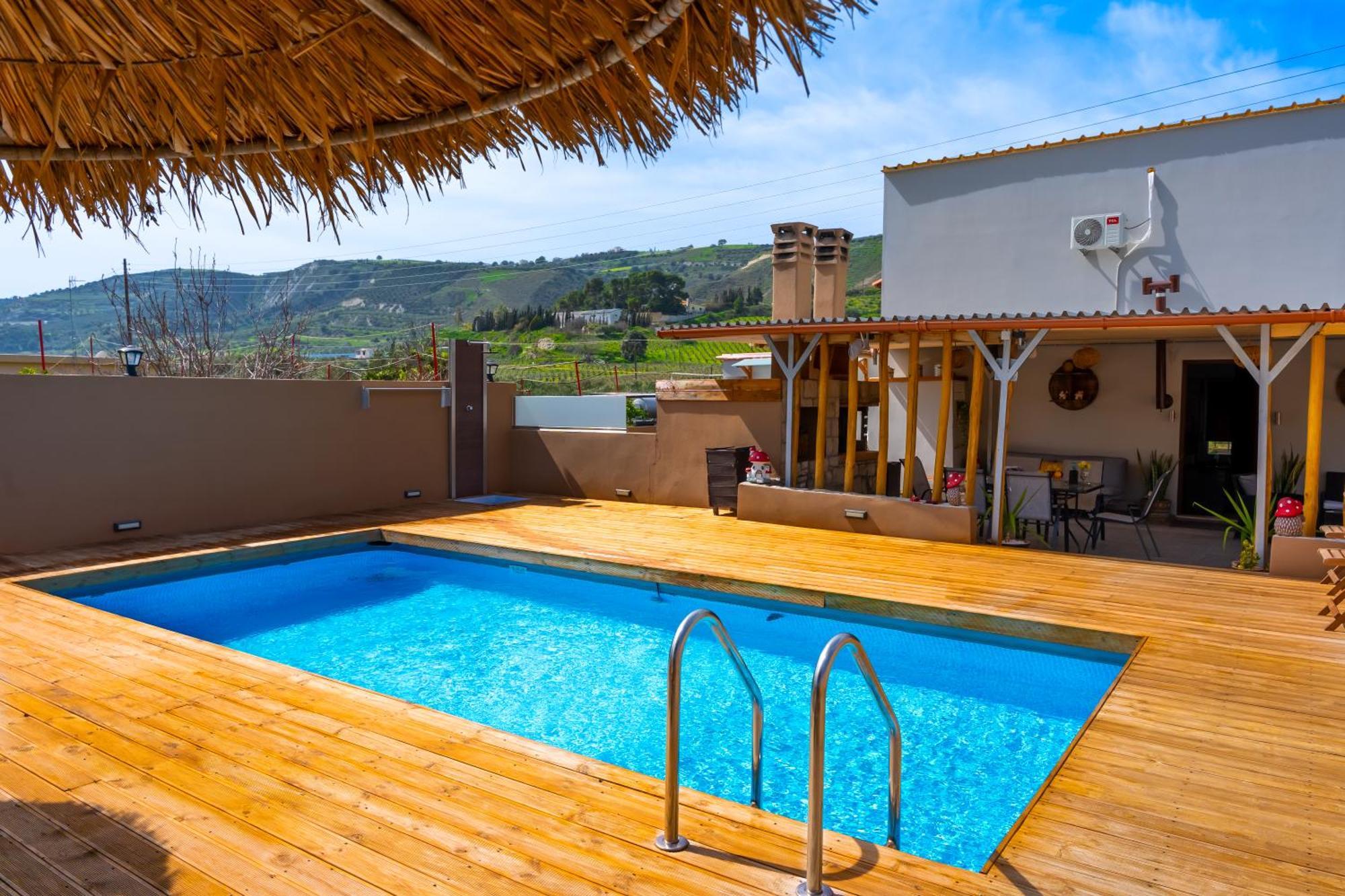 Countryhouse Villa With Pool & Private Parking Heraklion  Ngoại thất bức ảnh