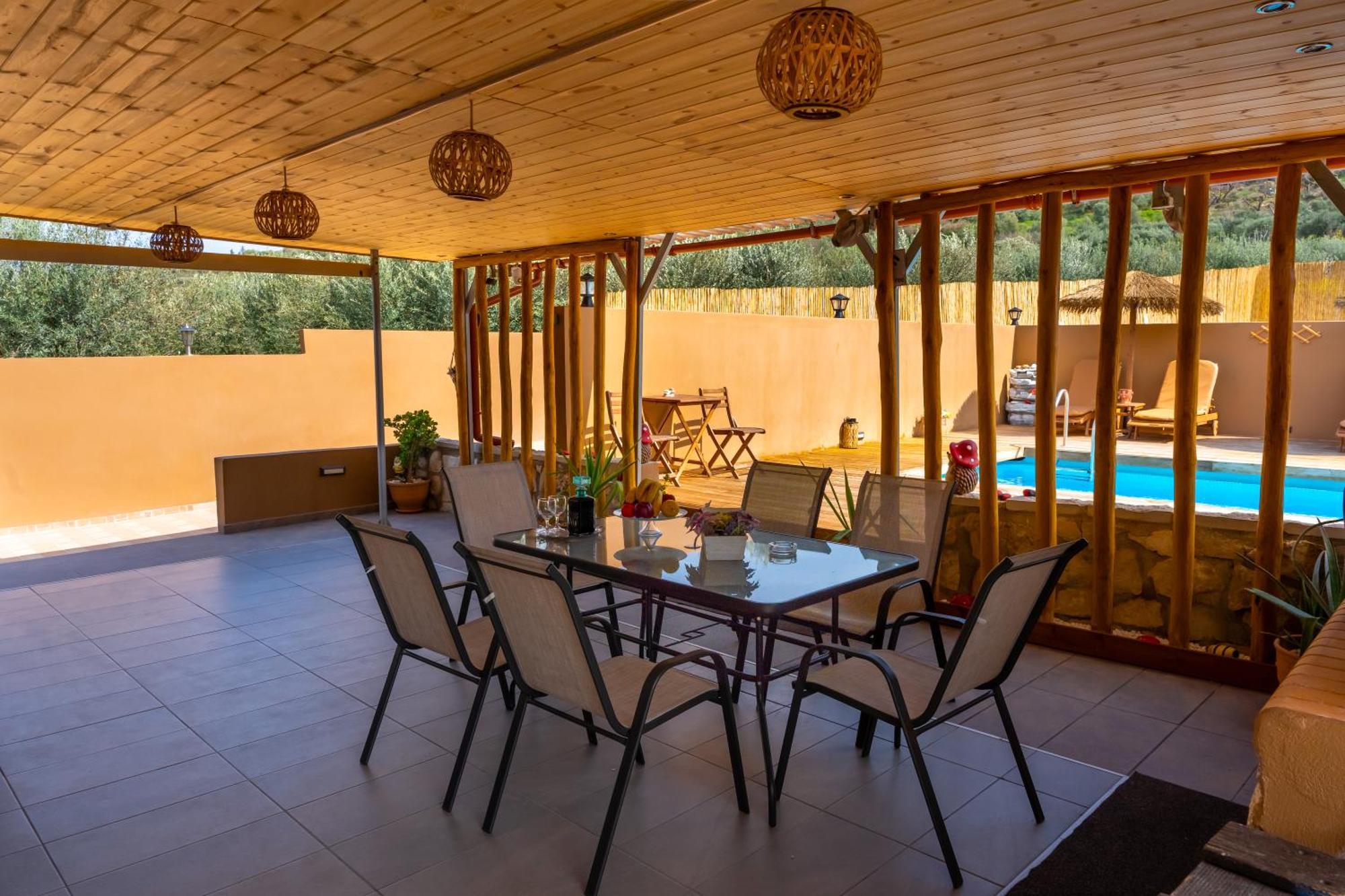 Countryhouse Villa With Pool & Private Parking Heraklion  Ngoại thất bức ảnh